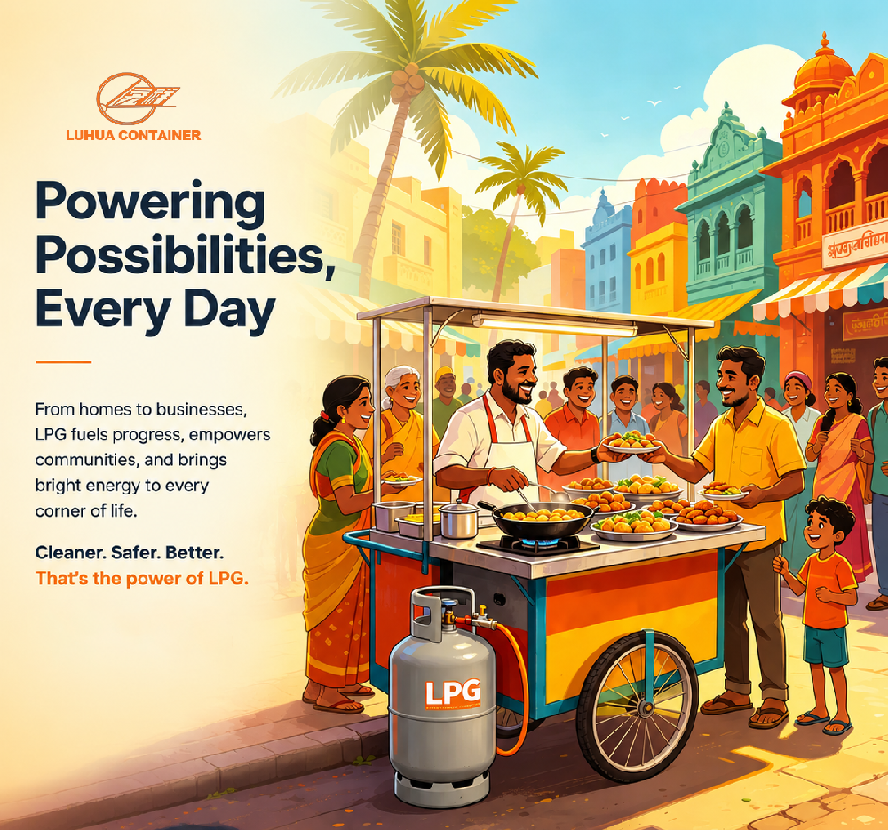 Reliable Energy for Every Home and Business: Luhua LPG Cylinders