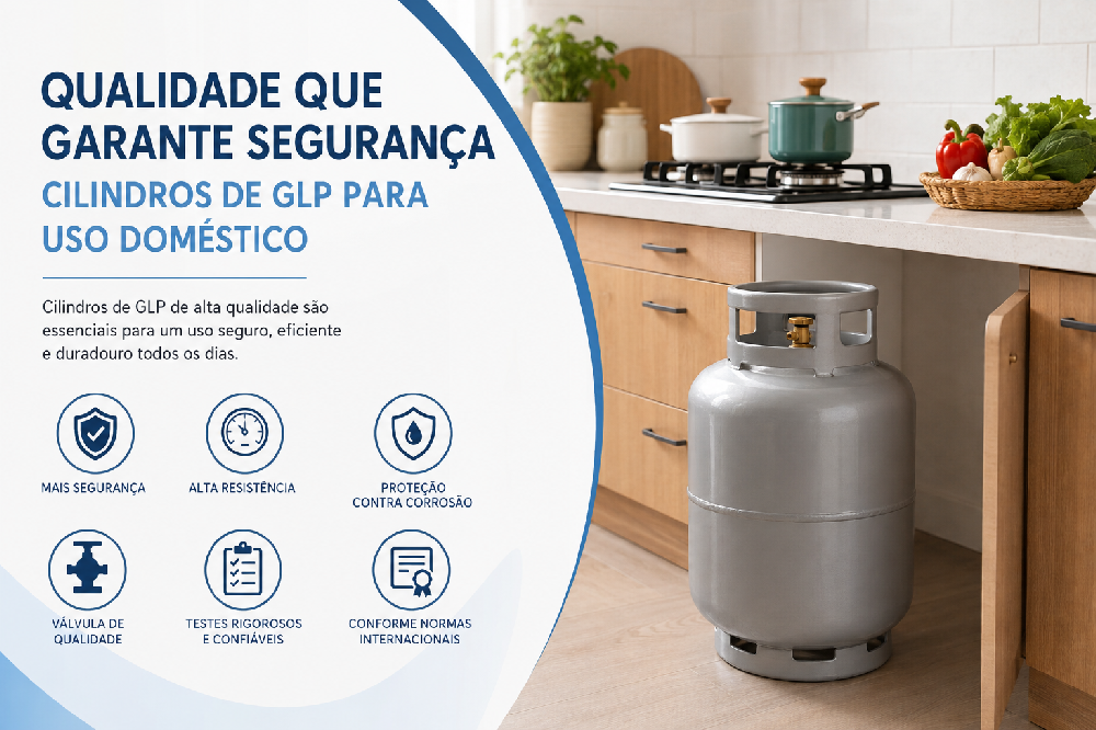 Por Que a Qualidade do Cilindro de GLP é Essencial para a Segurança no Uso Doméstico?